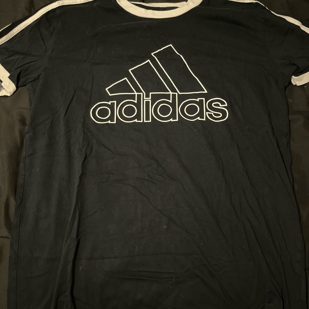 Adidas t-shirt XL black and white
